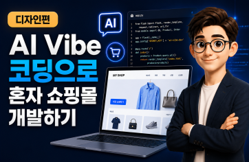 AI Vibe(바이브) 코딩으로 혼자 쇼핑몰 개발하기 (디자인편)